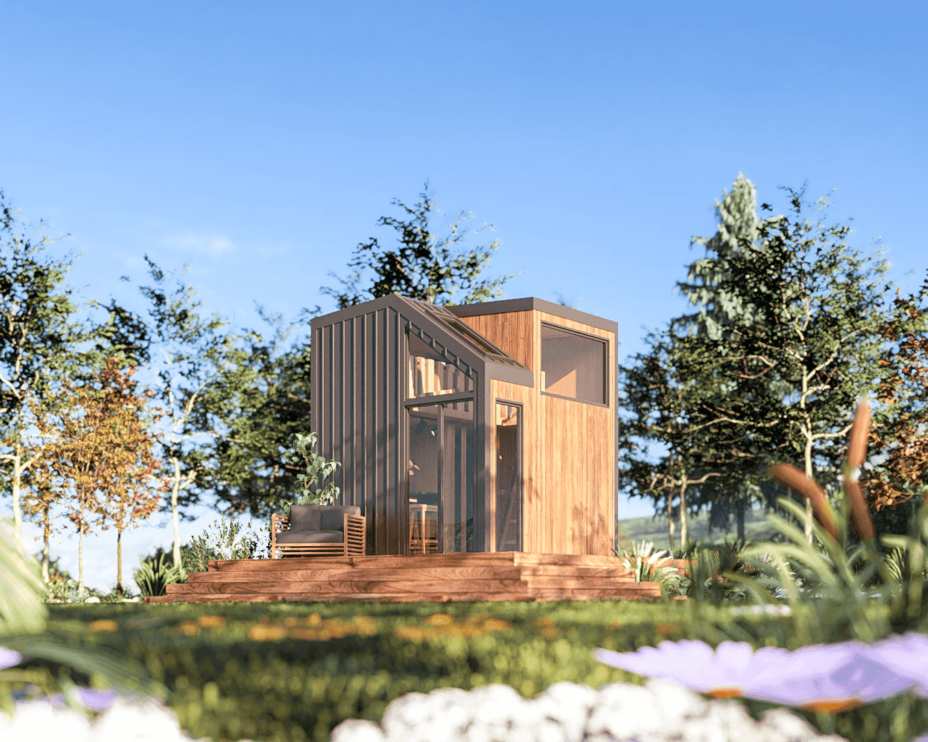 10x10 Tiny House With Loft