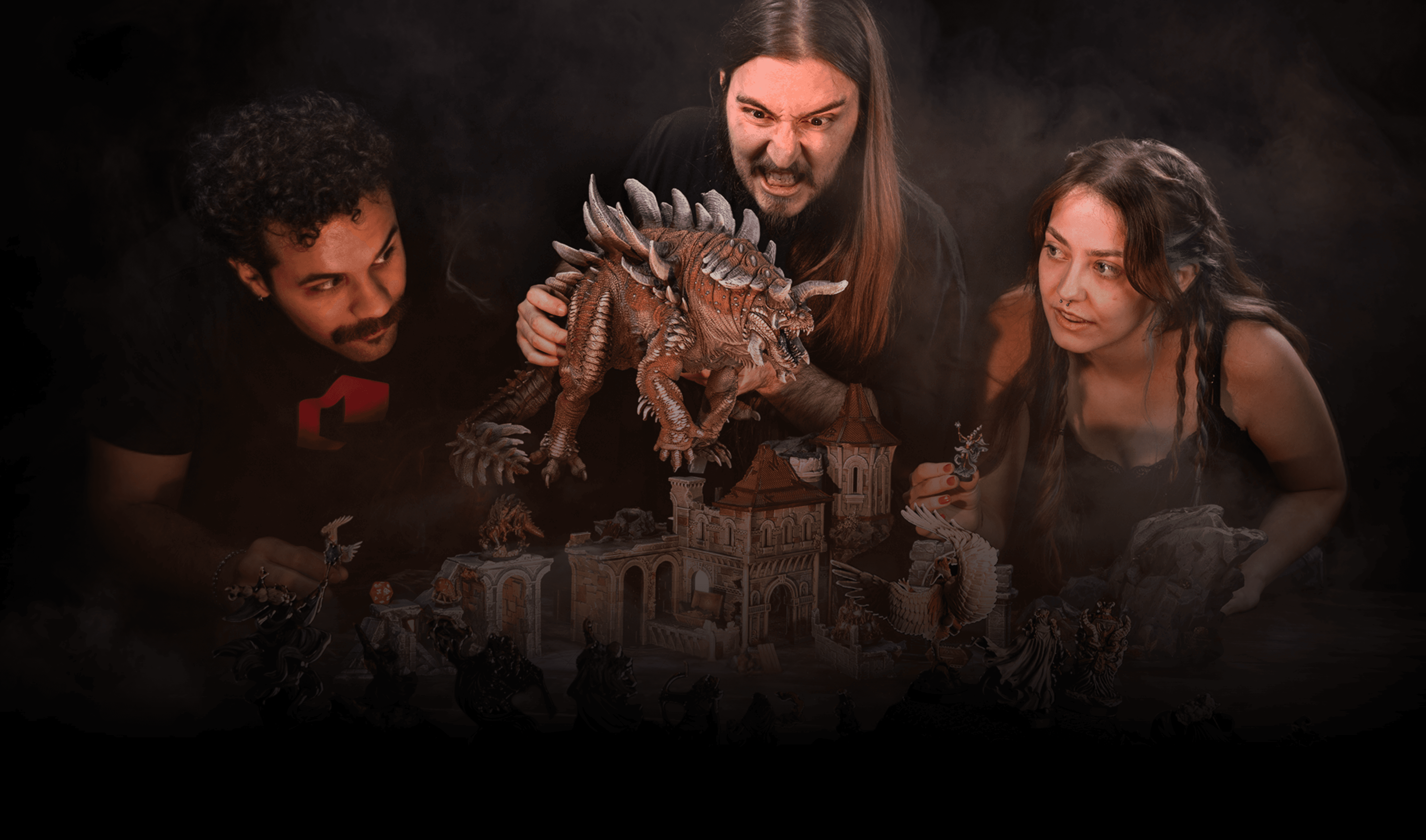 Loot Studios’ Izat’al, Dragon Empress, a dragon miniature from the bundle Rise of Draconians.