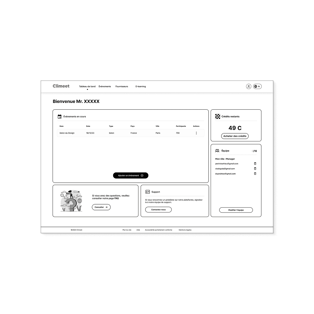 wireframe climeet