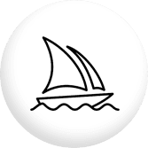 Logo of software company Midjourney