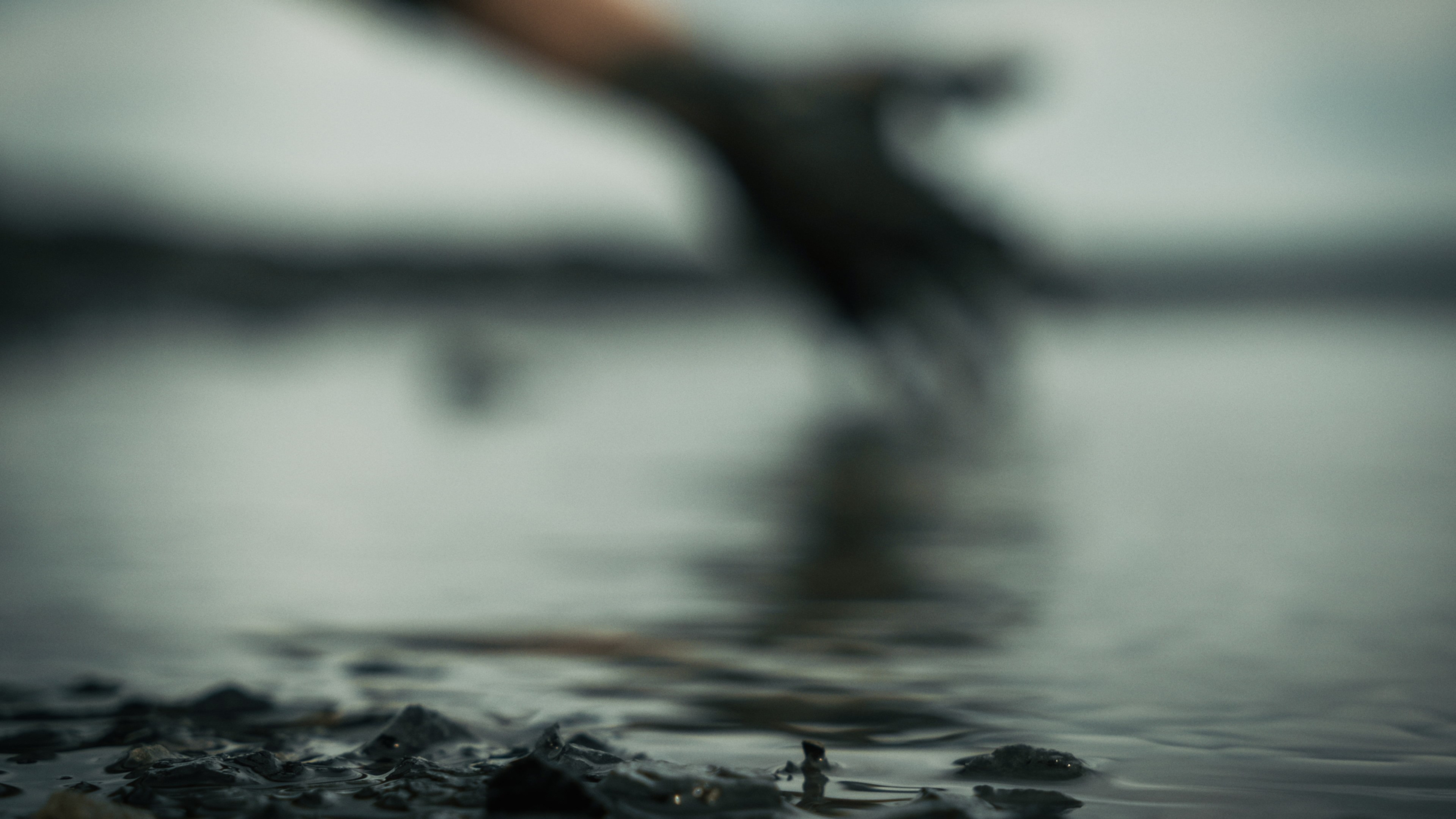 Close-up detail of the rough texture of a mining heap, abstract photography.