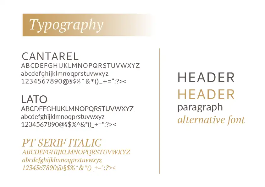 red c villas typography
