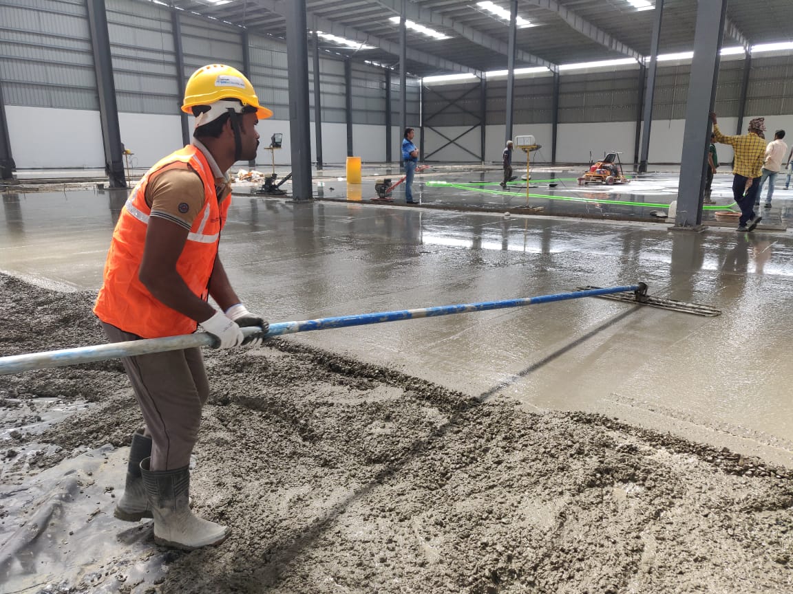 Industrial Concrete Floor Design as per TR34 4th Edition.