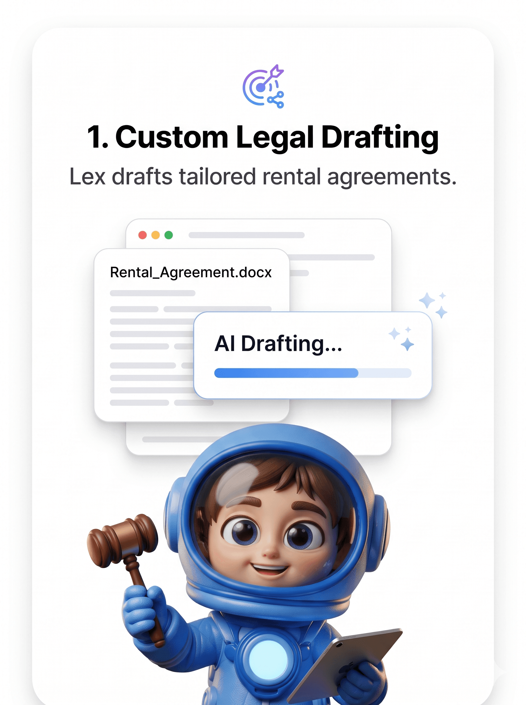 1. Custom legal drafting