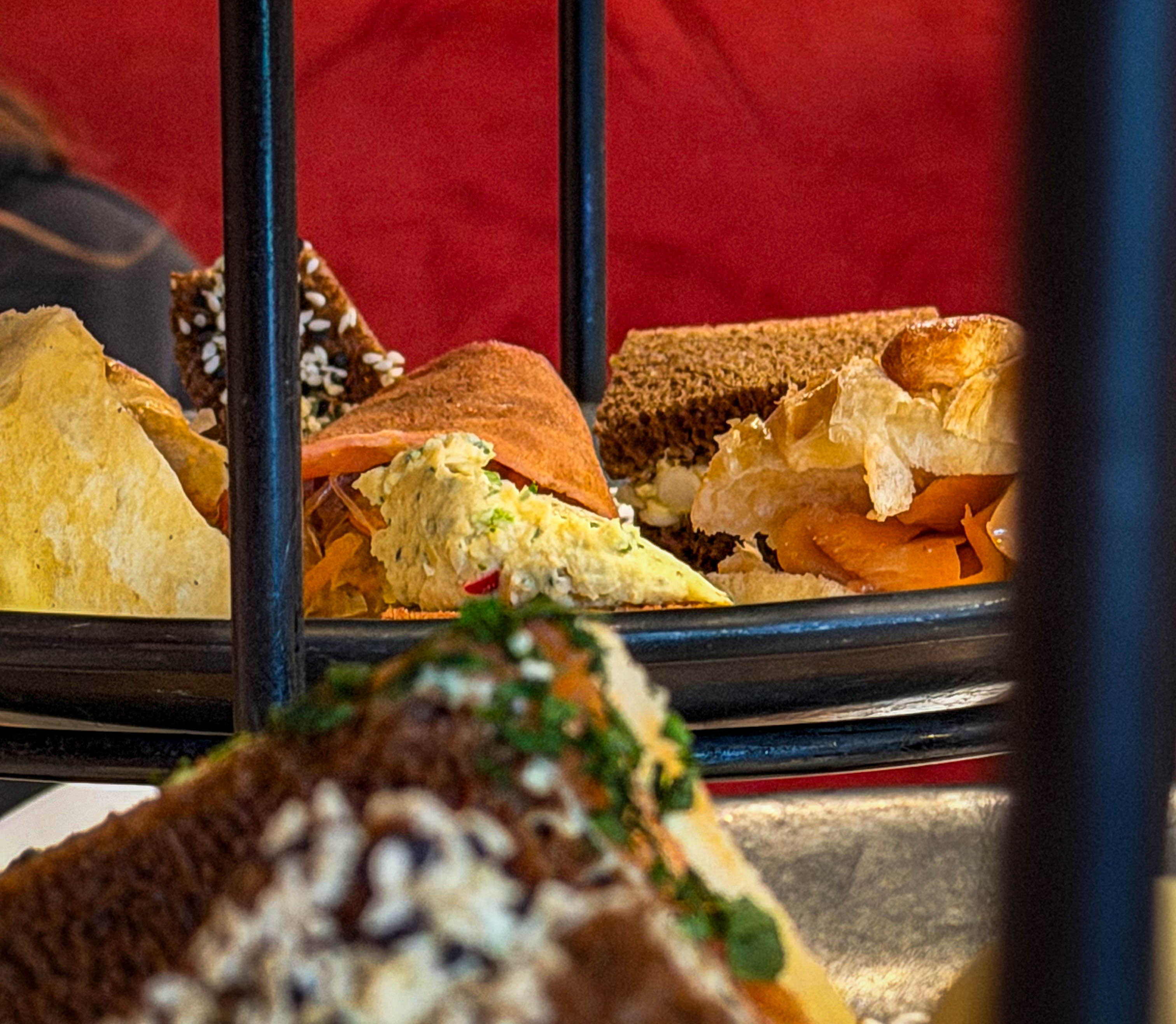 Sharing pastries are such a fun way to enjoy the company of friends.