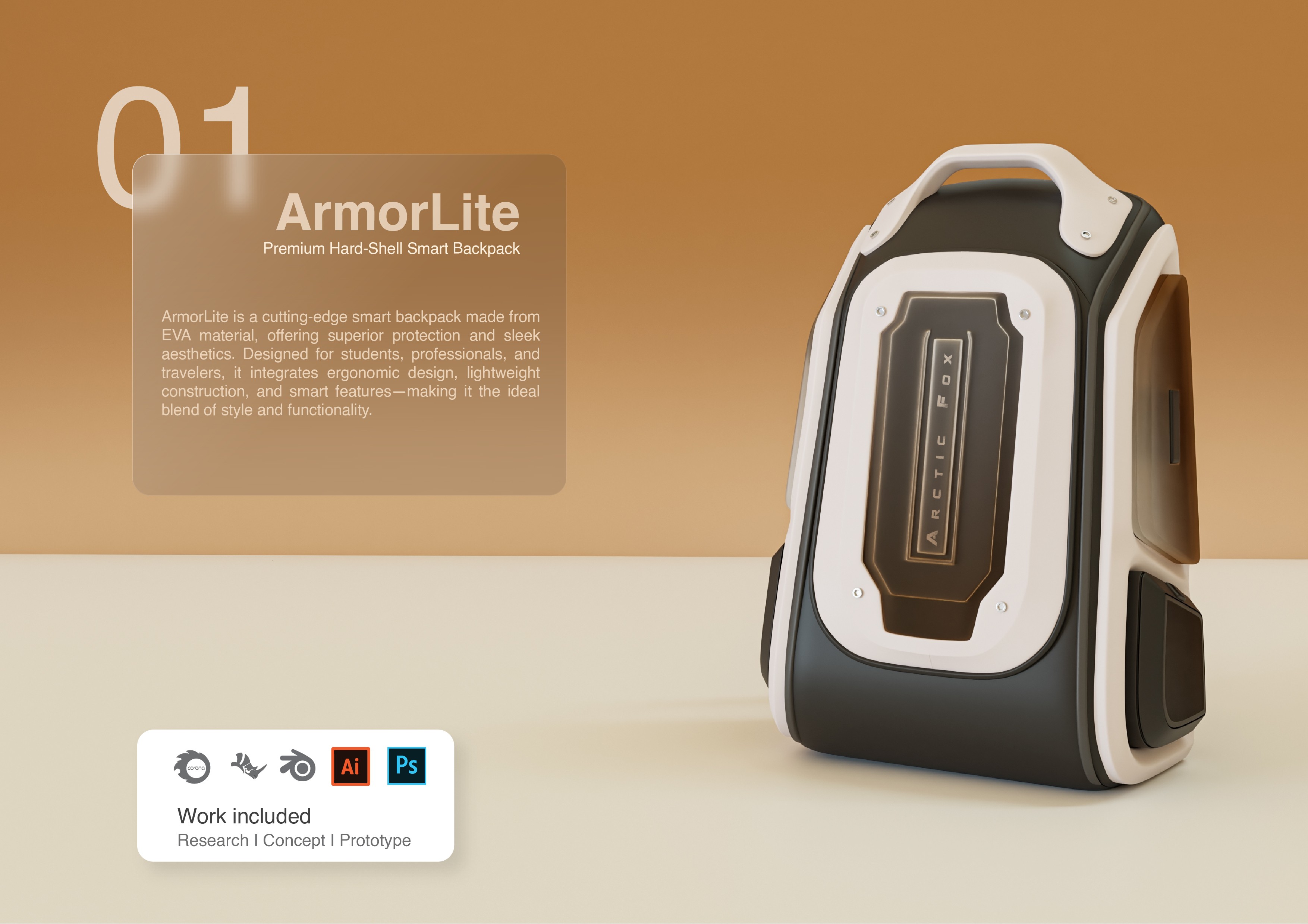 Laptop showing Orbit UI