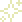 Pale greenish-yellow pixelated pattern on a white background forming abstract shapes and lines symmetrically.
