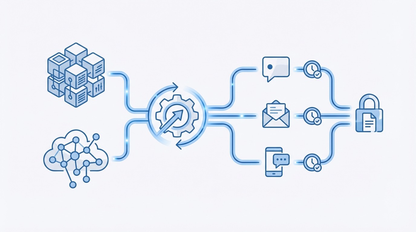 How RadMedia Operationalizes Collections Autopilot at Scale concept illustration - RadMedia