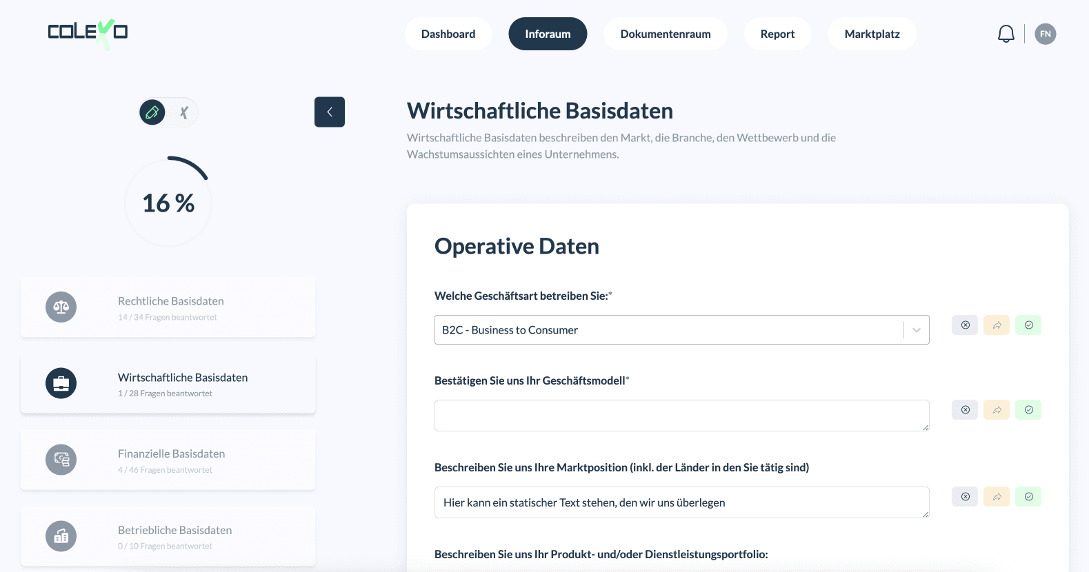 Dashboard displaying various menu options and recent activities, with a clean, modern interface design.