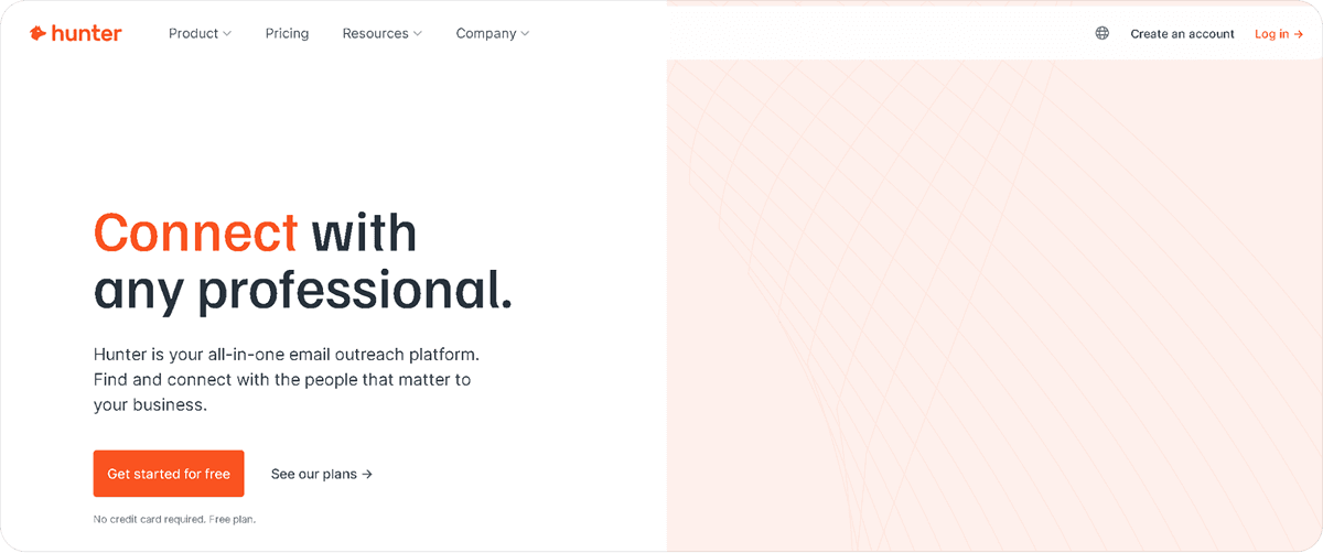 hunter-homepage