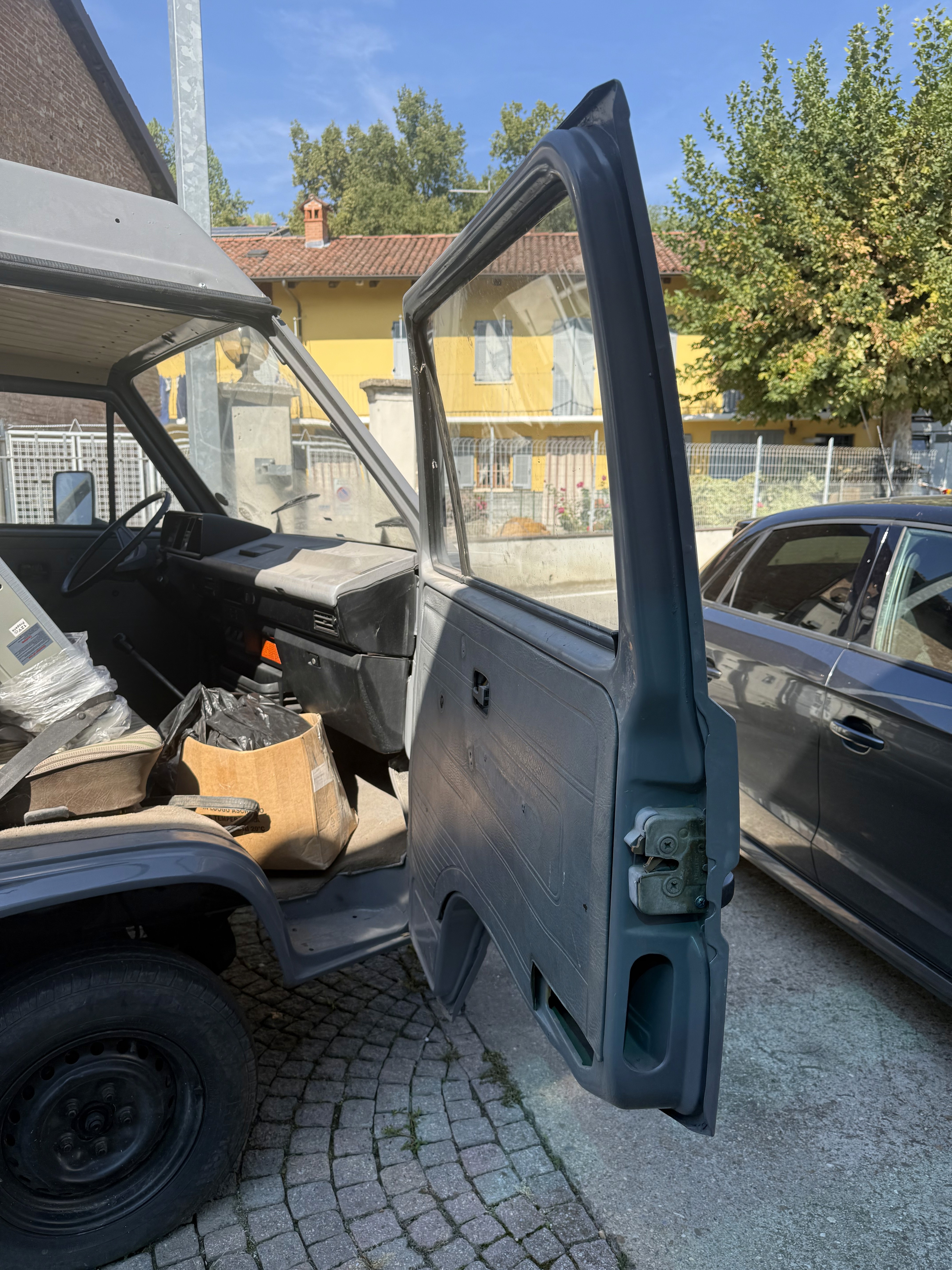 Il Volkswagen T3 Syncro all’inizio del progetto