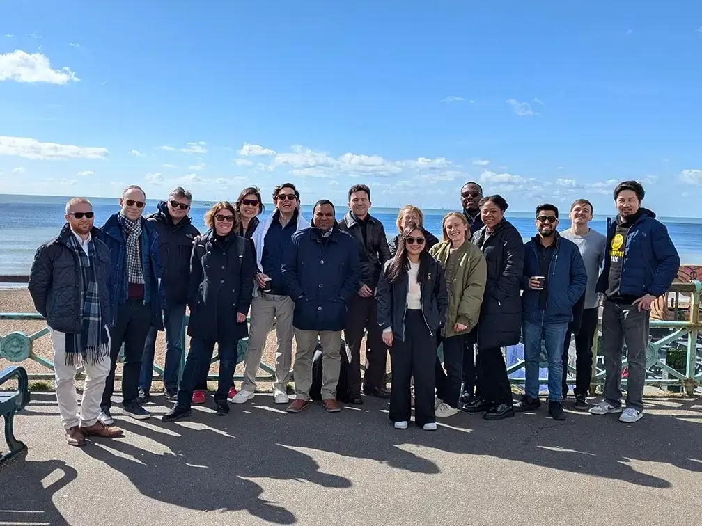 Group photo of the DGG Team on a team event