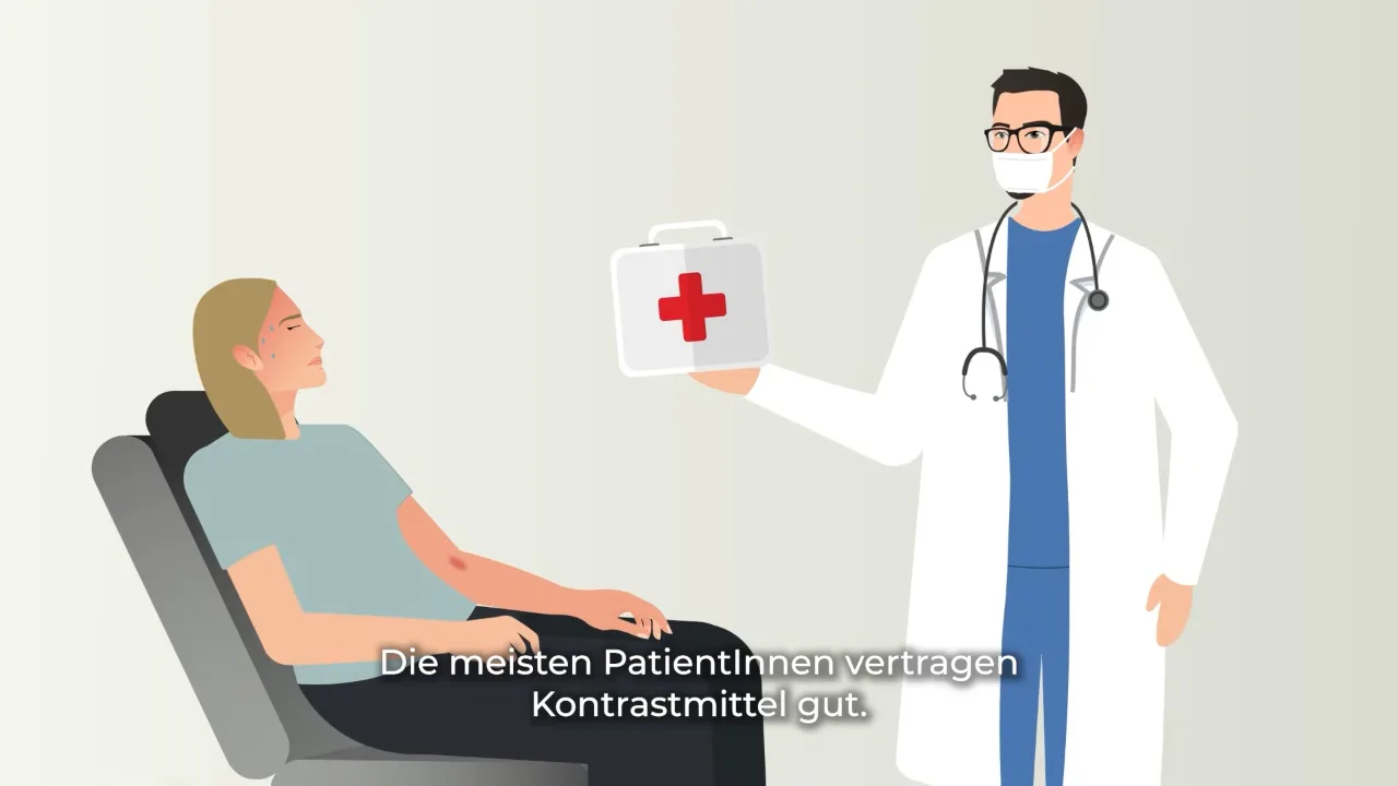 Vorschau: Diagnostikum Kontrastmittel - Erklärvideo