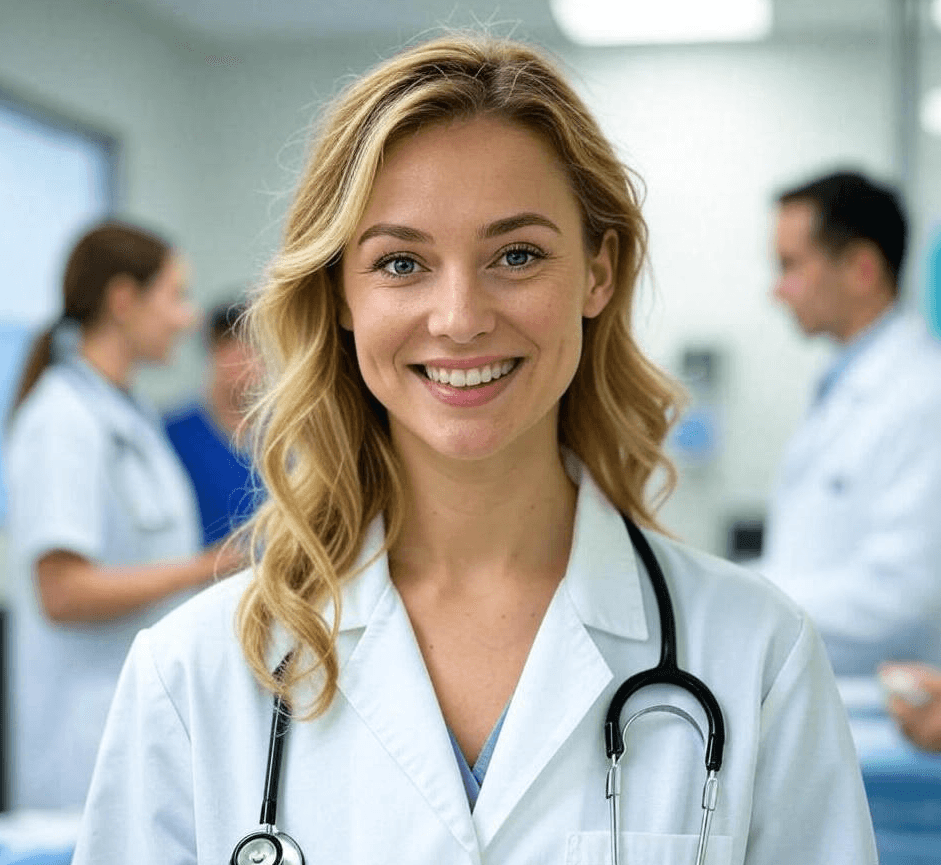 Doctor working