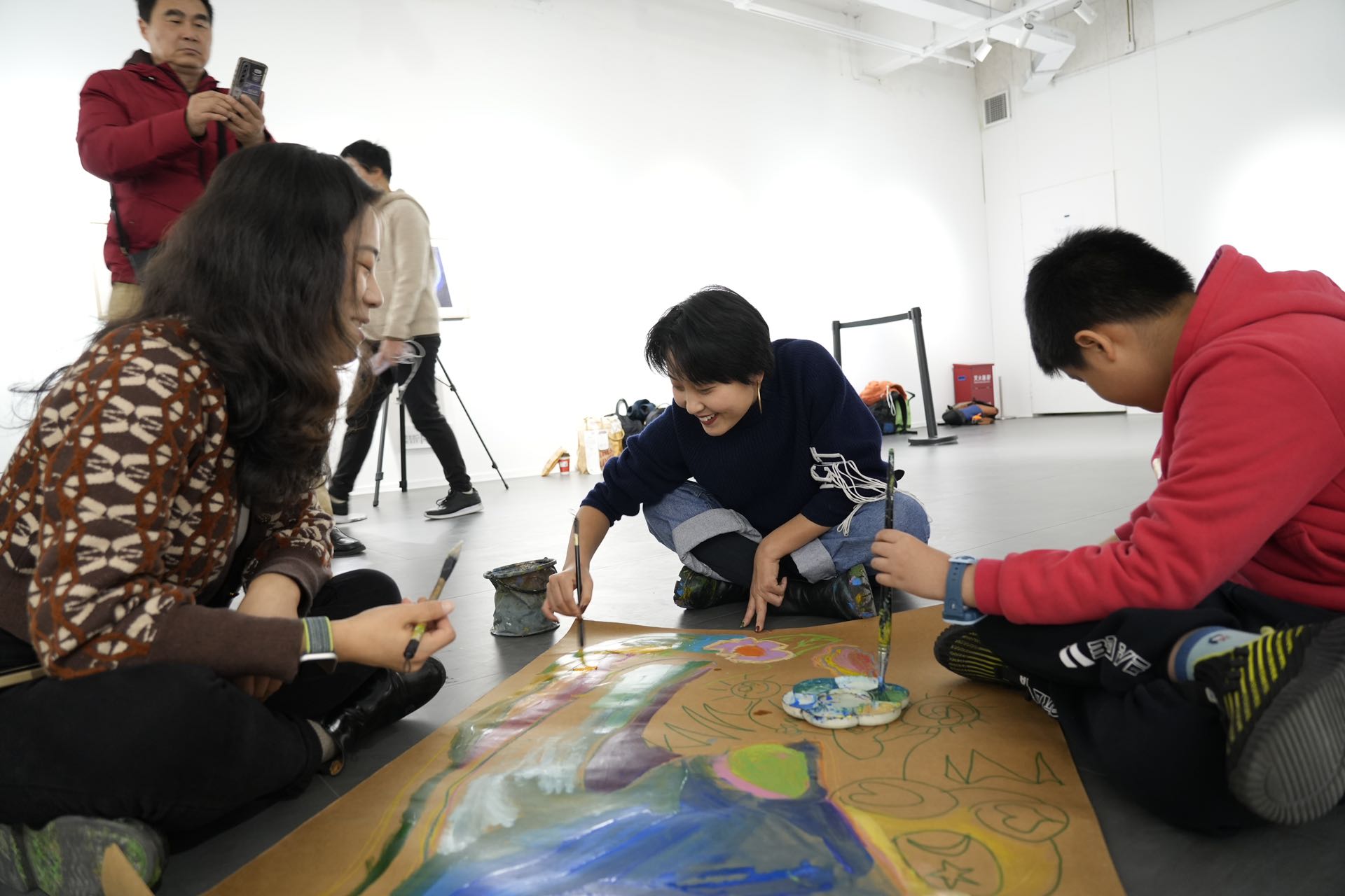 艺术疗愈工作坊场景