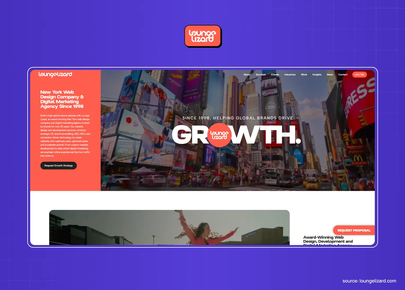 A New York agency that's been building since 1998, with a focus on interactive experiences.