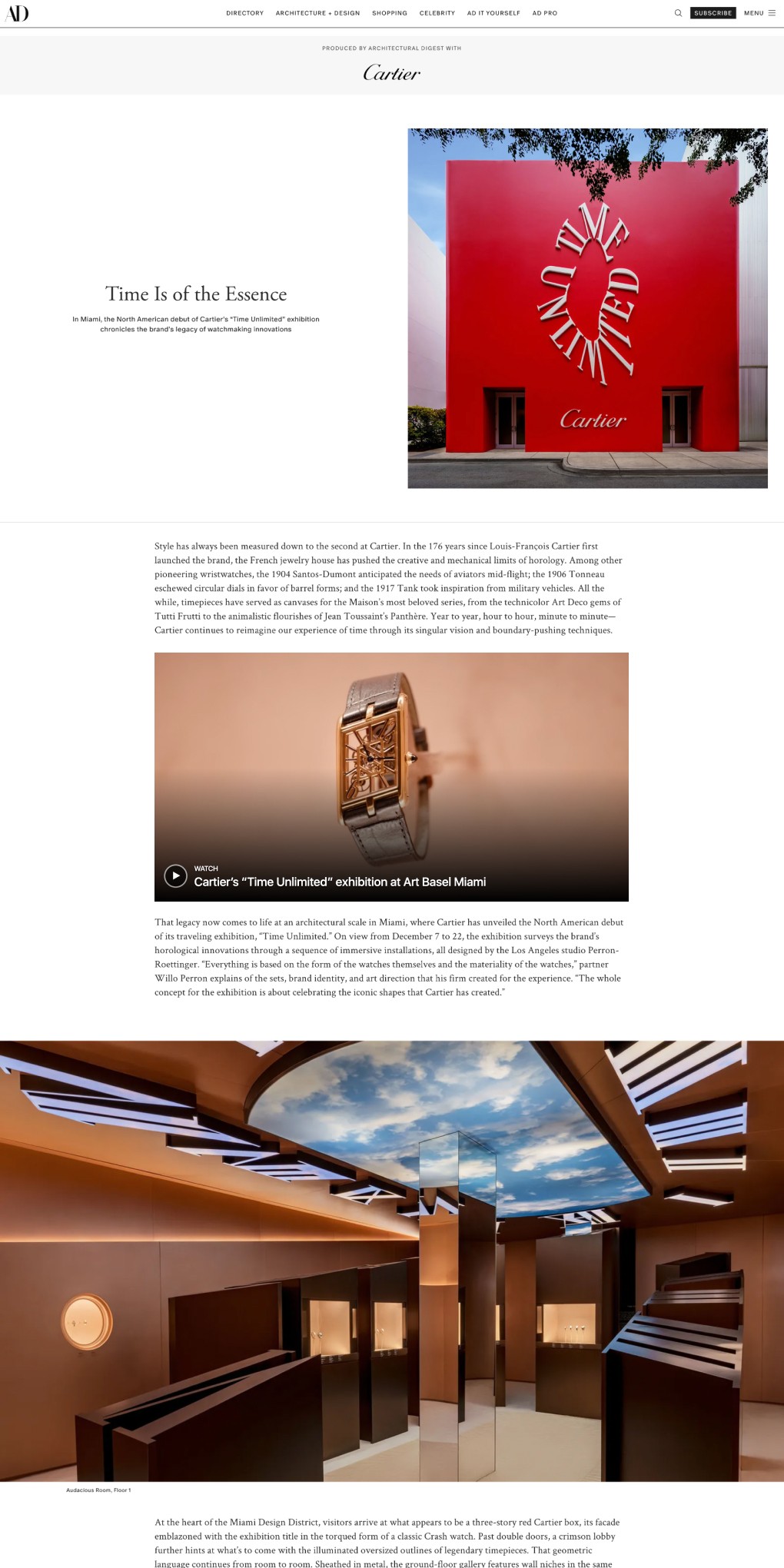 Screenshot of the article