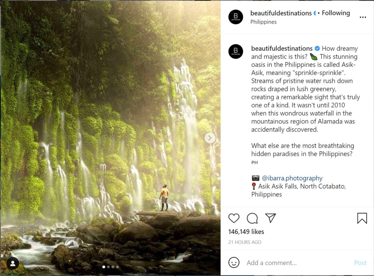 Beautiful Destinations captions