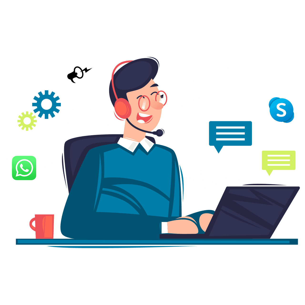 Fluida integrata con strumenti di comunicazione come WhatsApp, Facetime e Whereby per facilitare le interazioni aziendali.