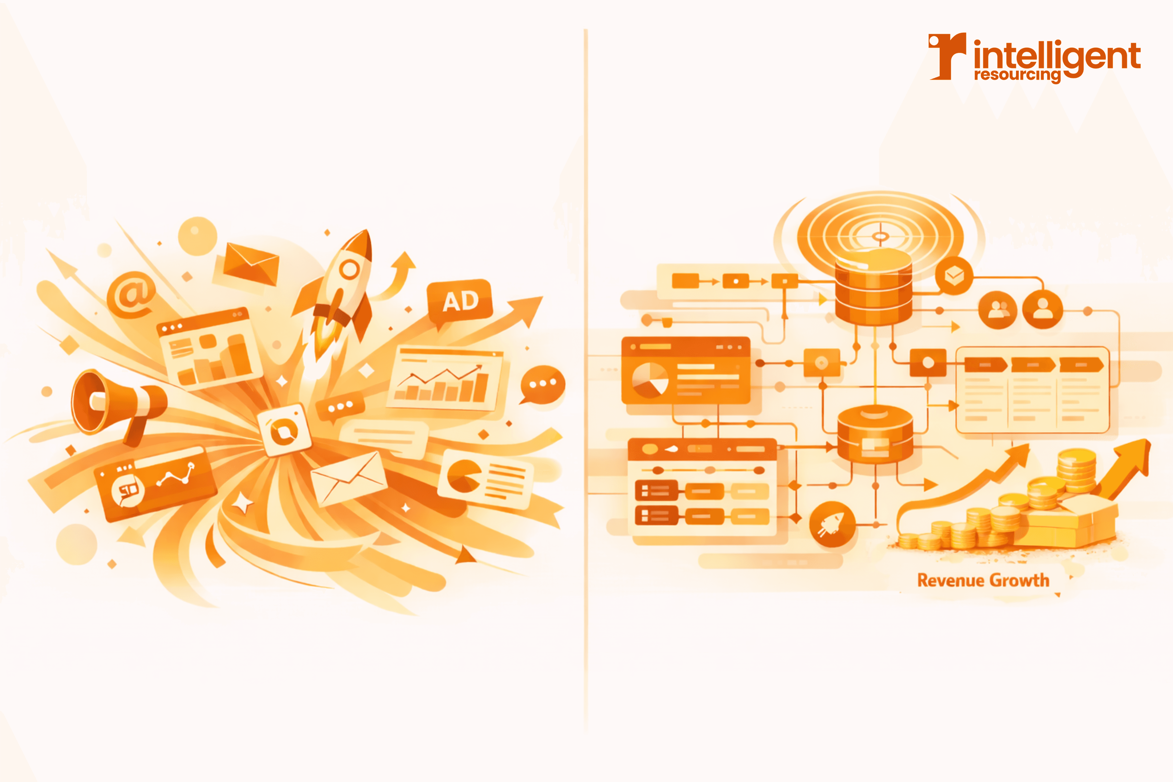 Rocket Agency vs Intelligent Resourcing: Campaigns or Systems