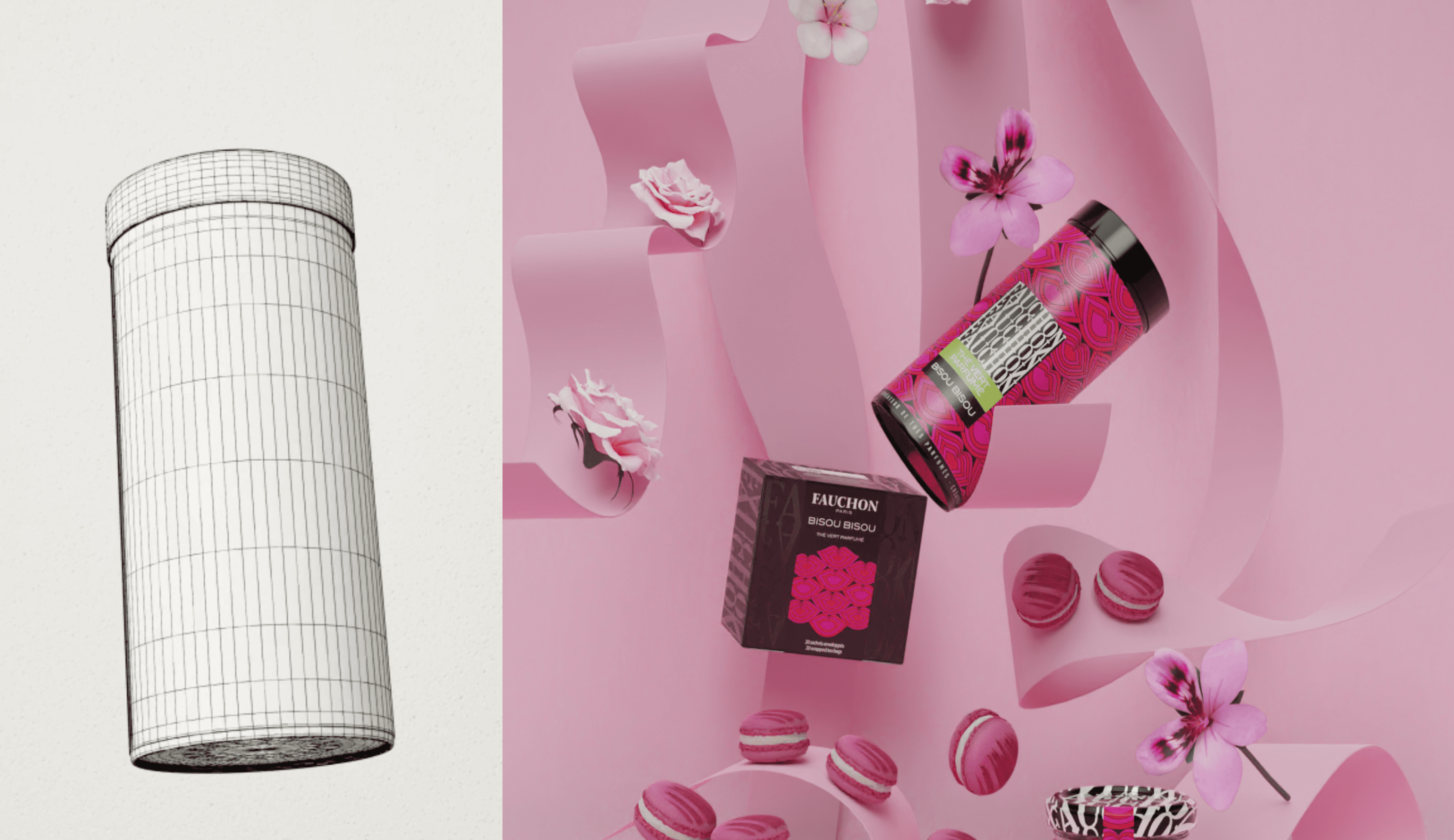 3D Digital Twin of Fauchon Tea