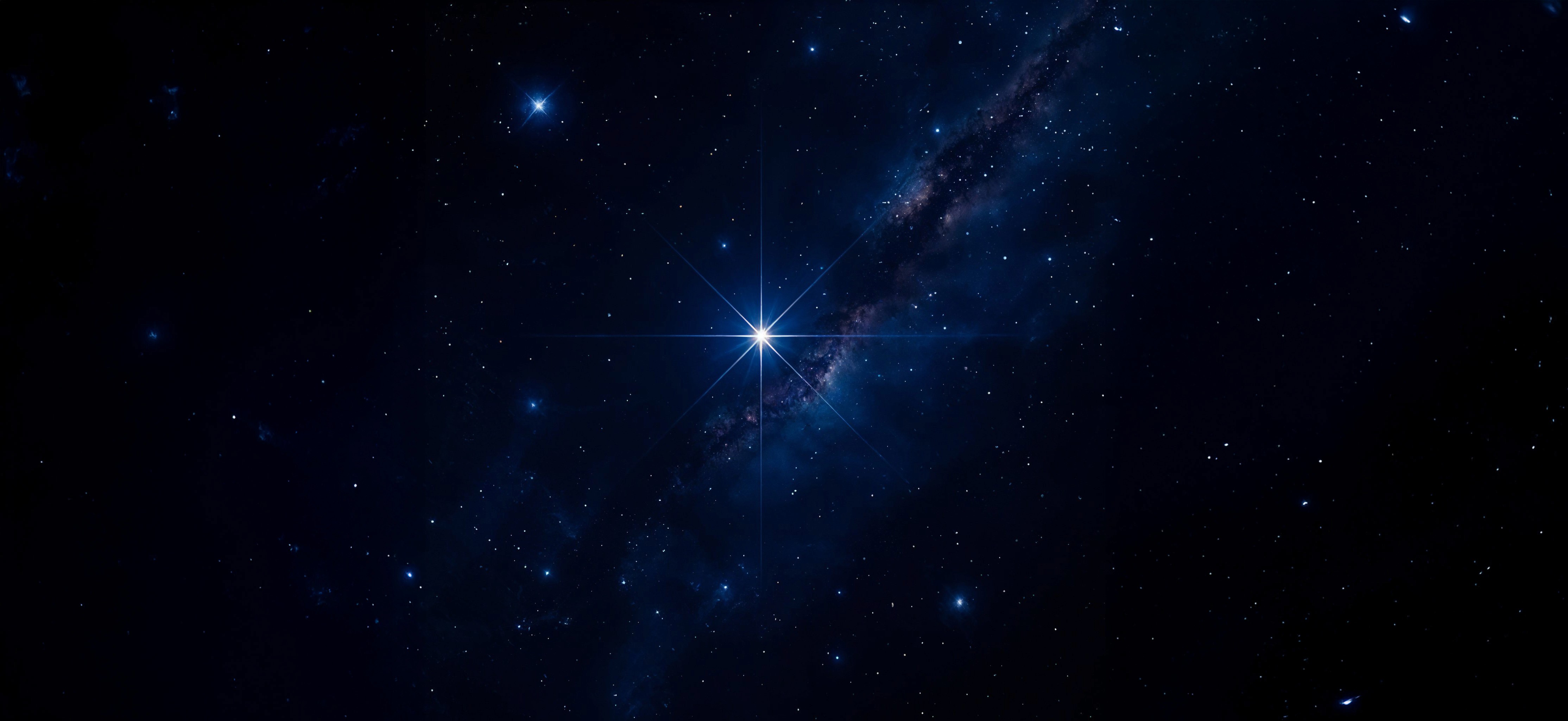 Deep space of stars and nebula