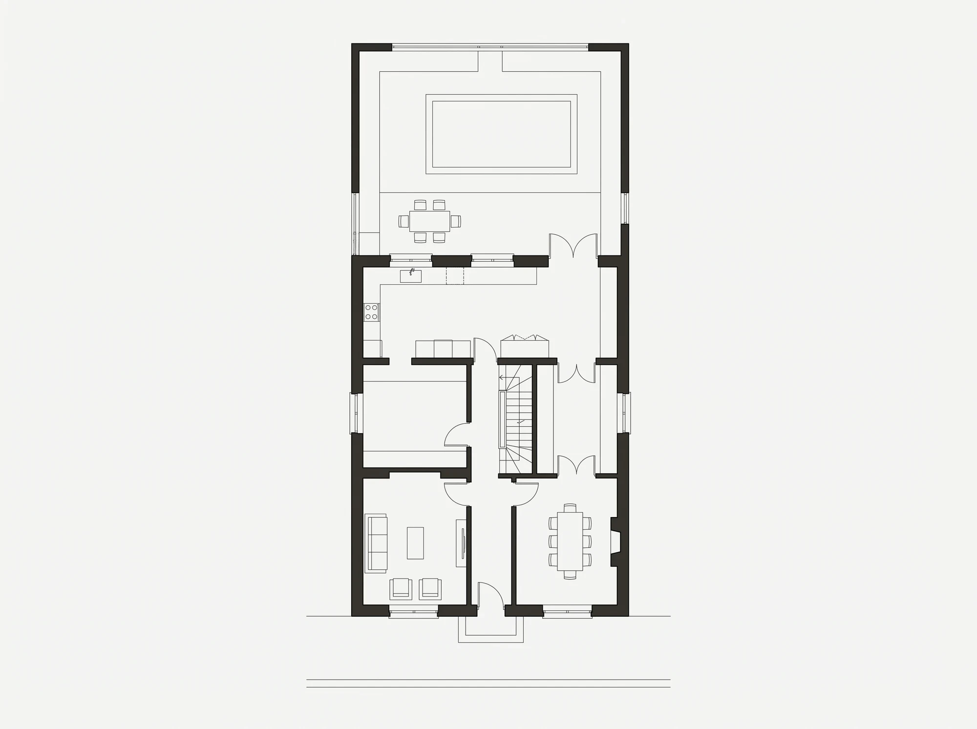 Floor plan of Lumen Townhouse