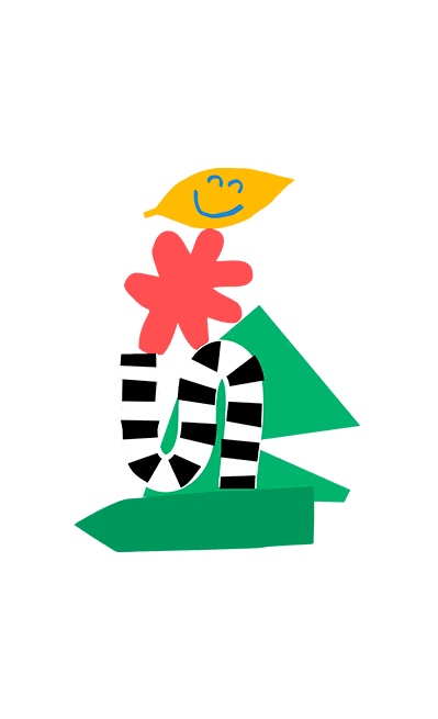 Grafisch ontwerp Don Bosco School illustratie