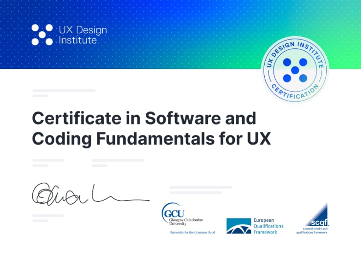 Software and Coding Fundamentals certificate