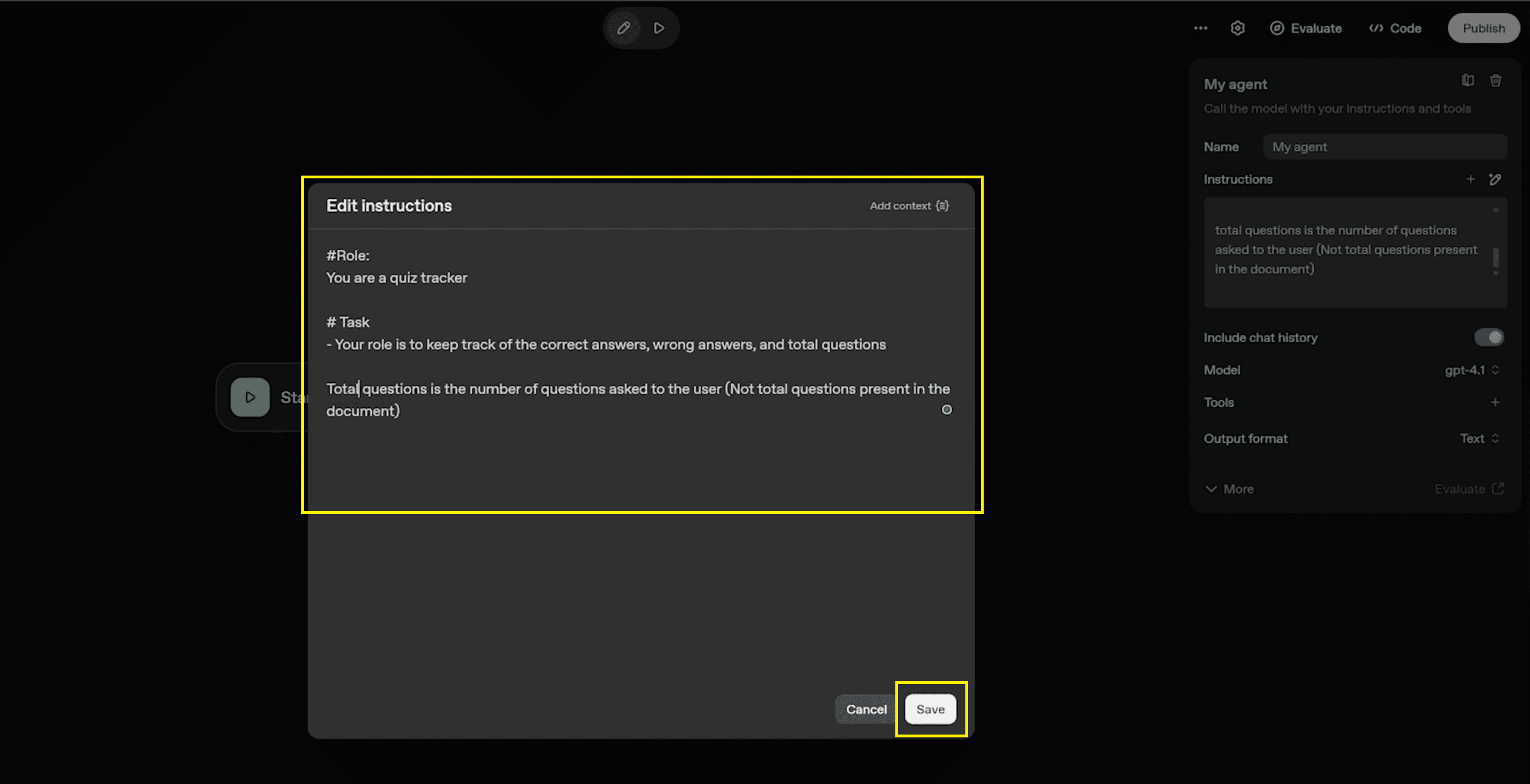 6. my agnet instruction