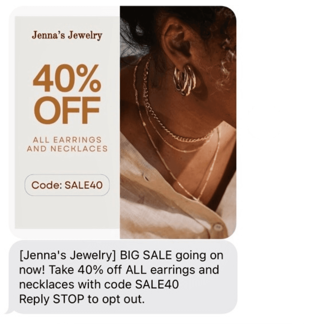 showcase a product with mms