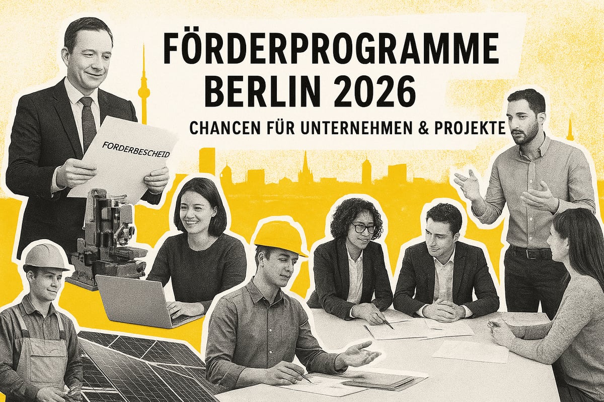 Förderprogramme 2026: Chancen für Unternehmen & Projekte