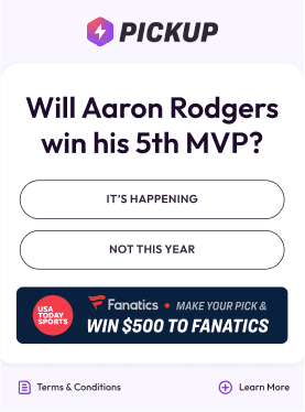 Pickup widget MVP Aaron Rodgers