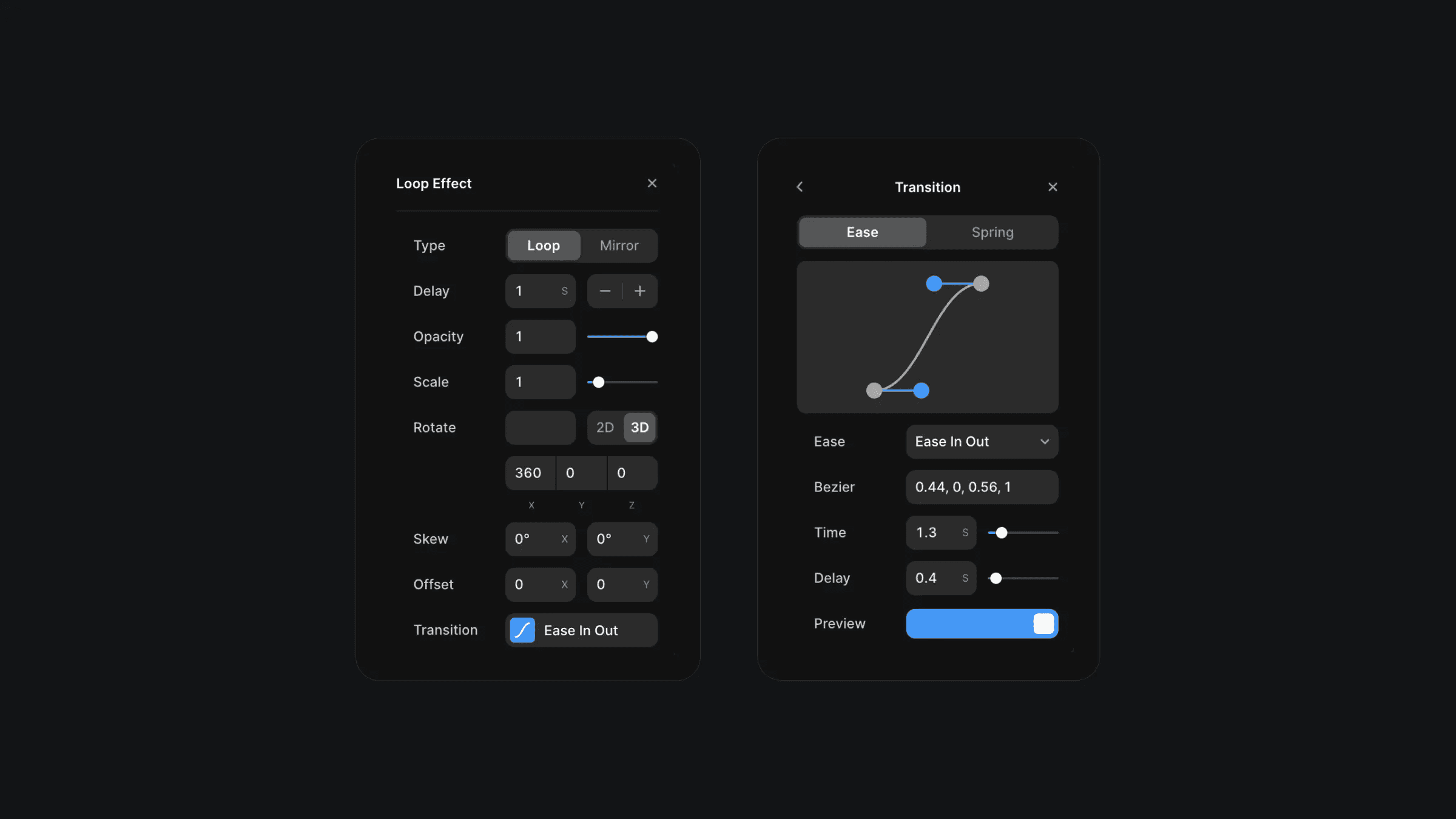 3d cube loader loop effect