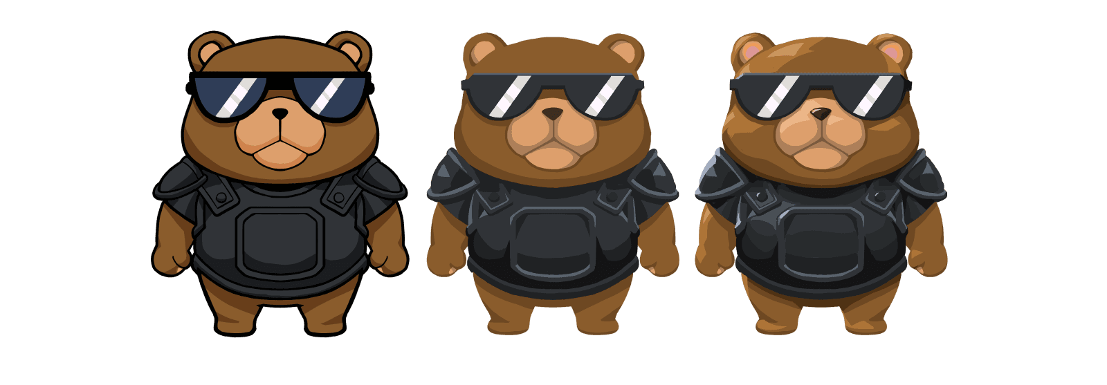 Tactibear · Style Variations