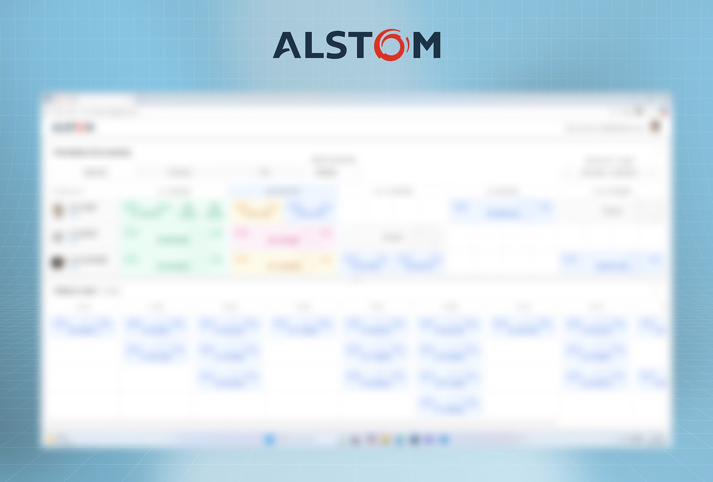 Alstom Desktop UI