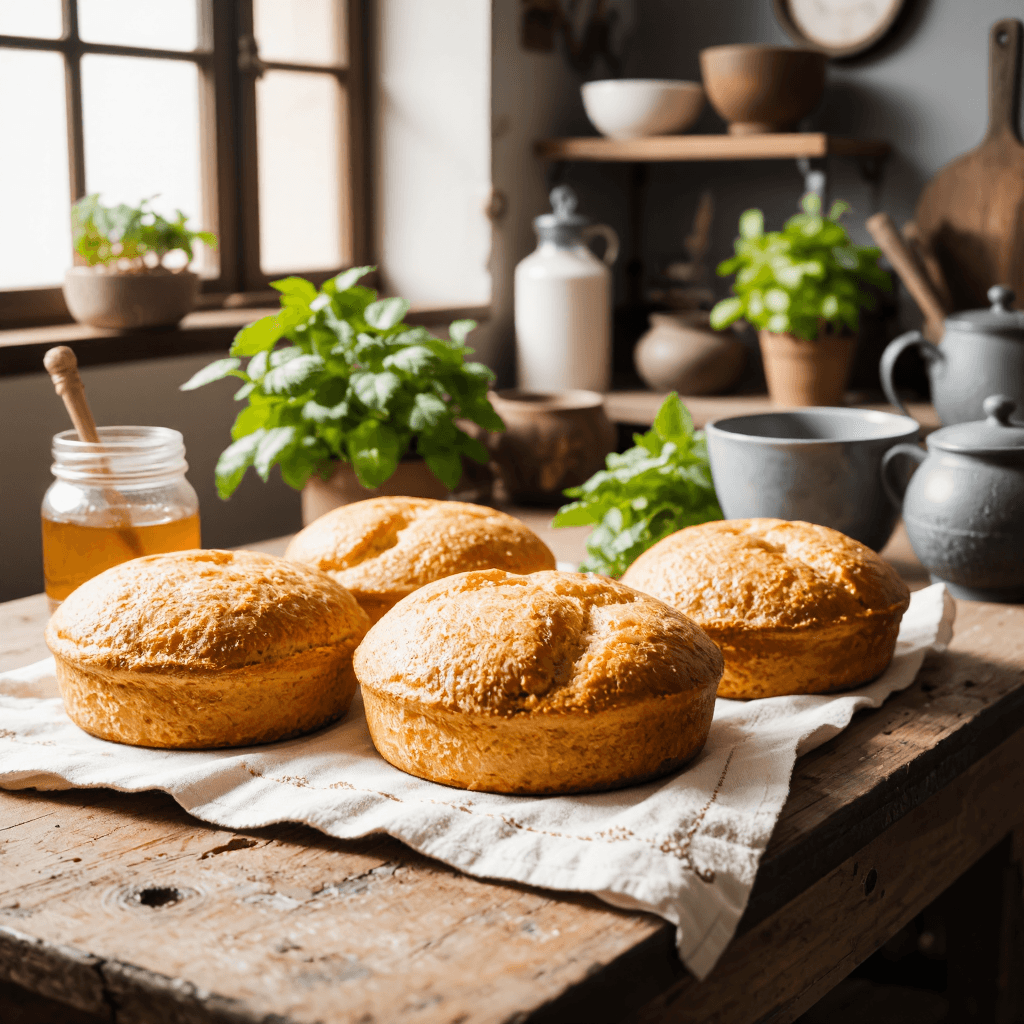 product photography of Gourmet baked goods