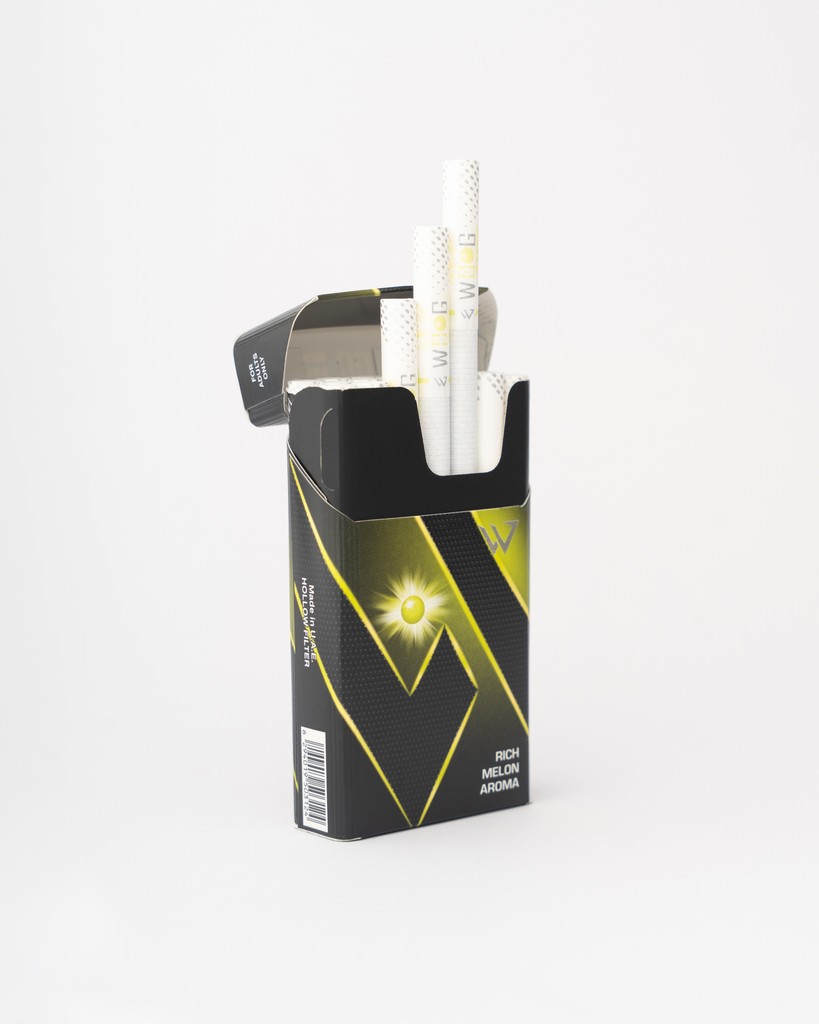 Woog Melon Mint cigarette pack.