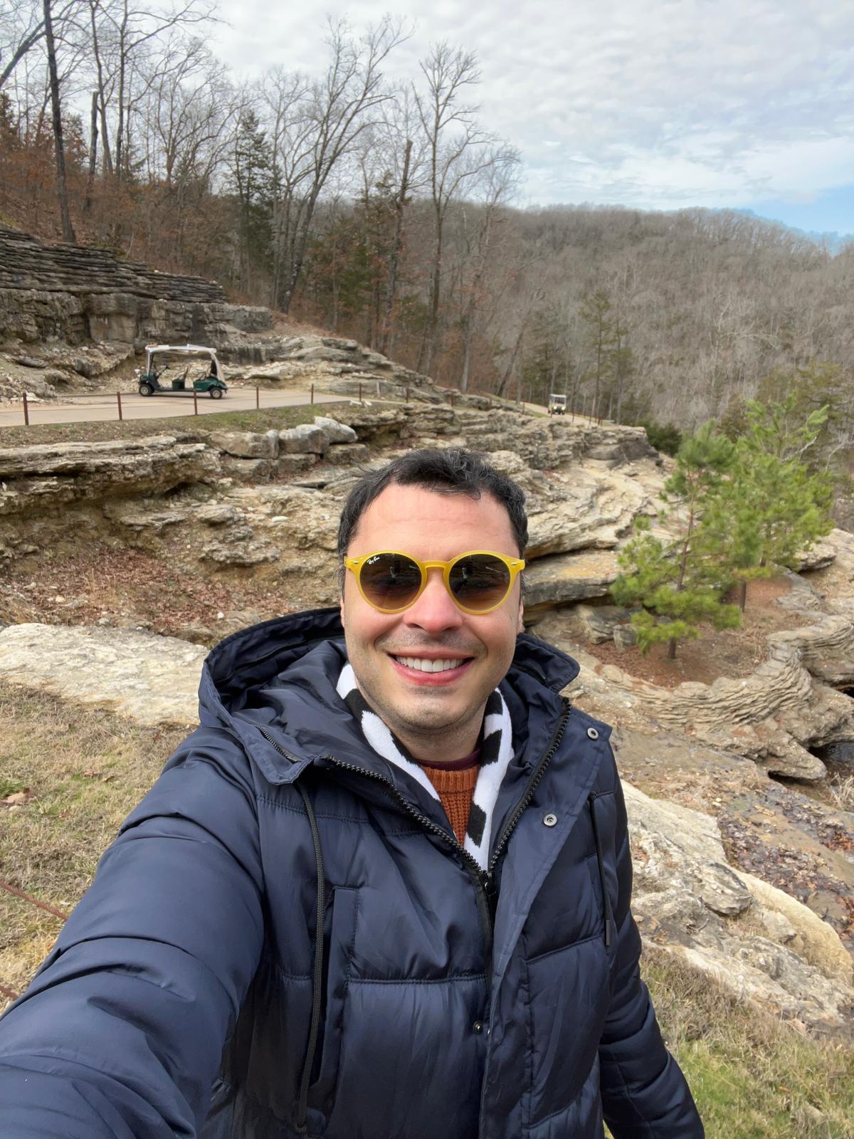 Michael Carter profile with a dynamic light