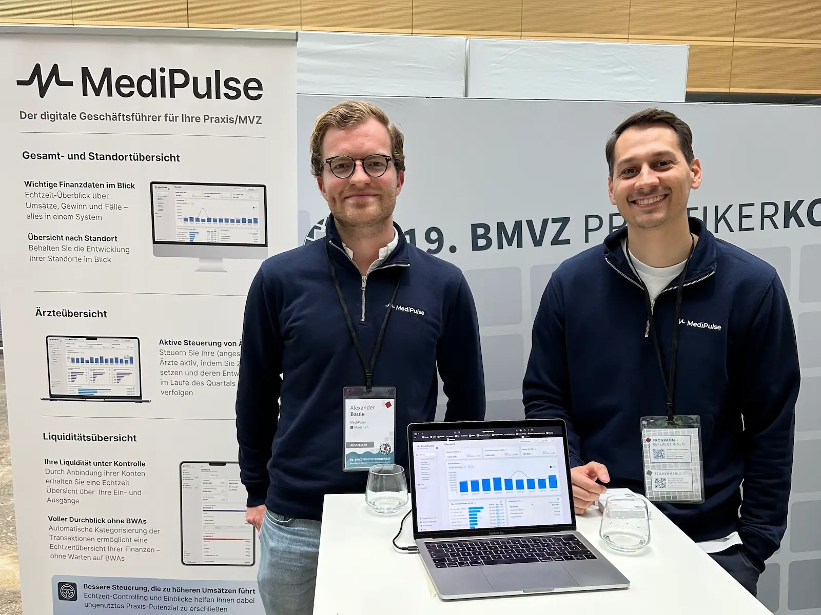 MediPulse auf einer Messe