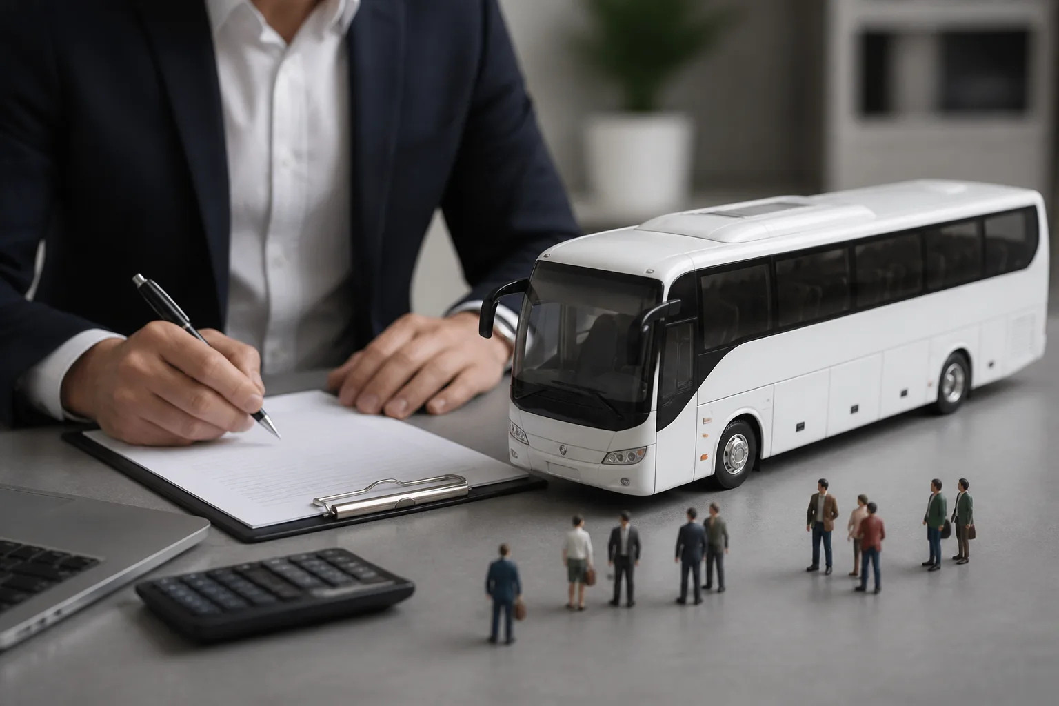 a Passengers Transport by Rented Buses