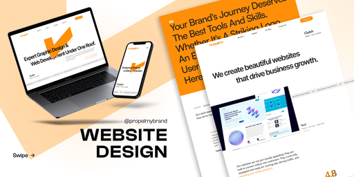website design project by Propel My Brand