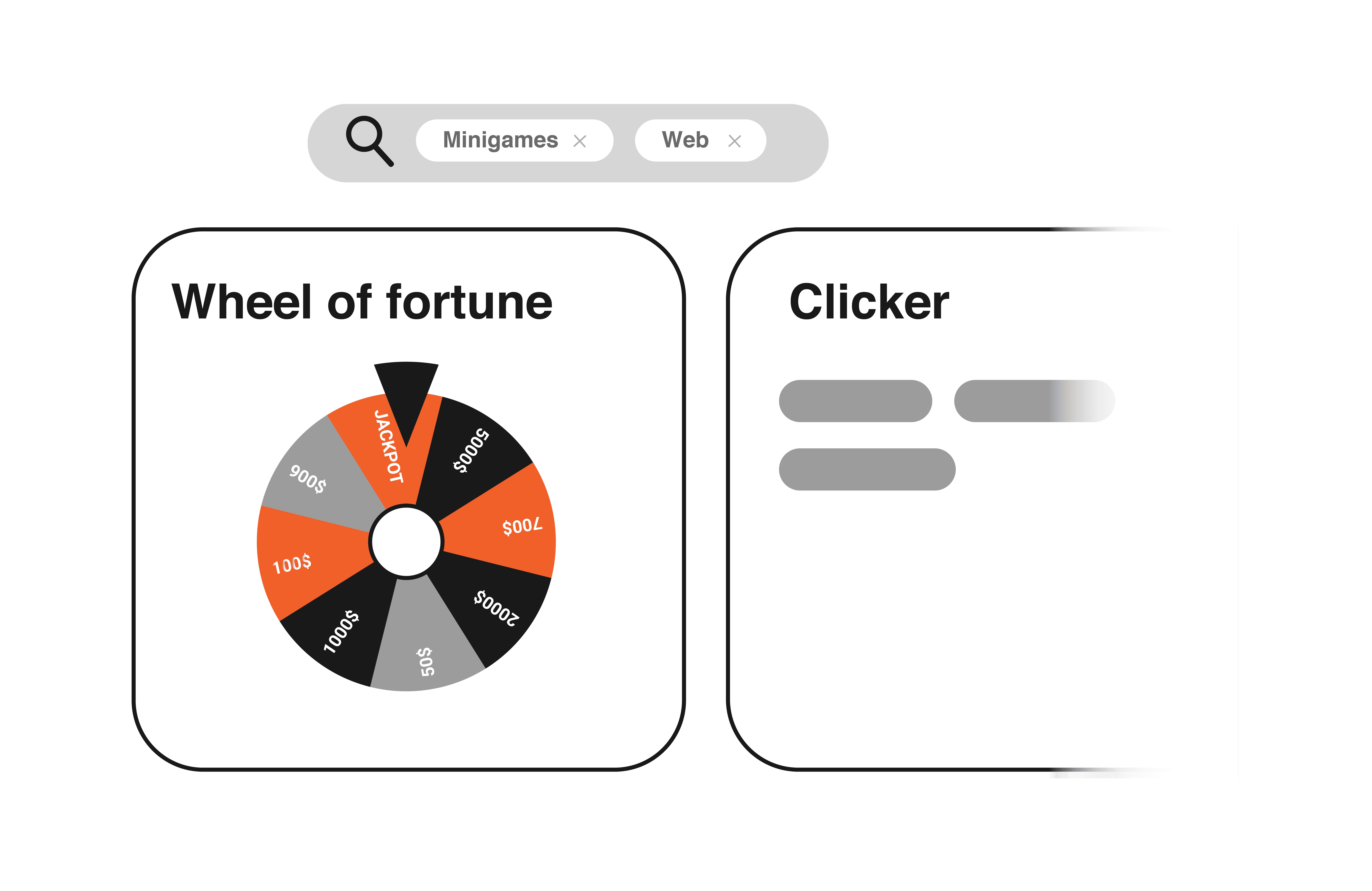 Klics mini-games are designed to achieve your specific marketing objectives.