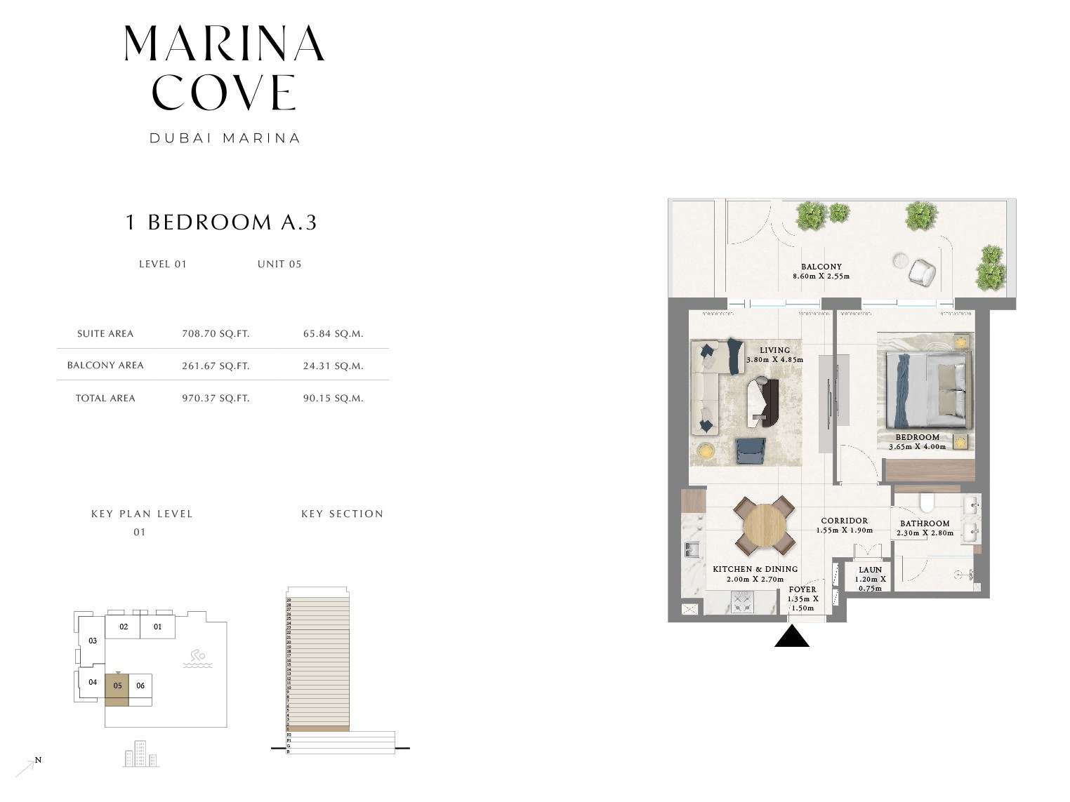 Marina Cove 1-Bedroom