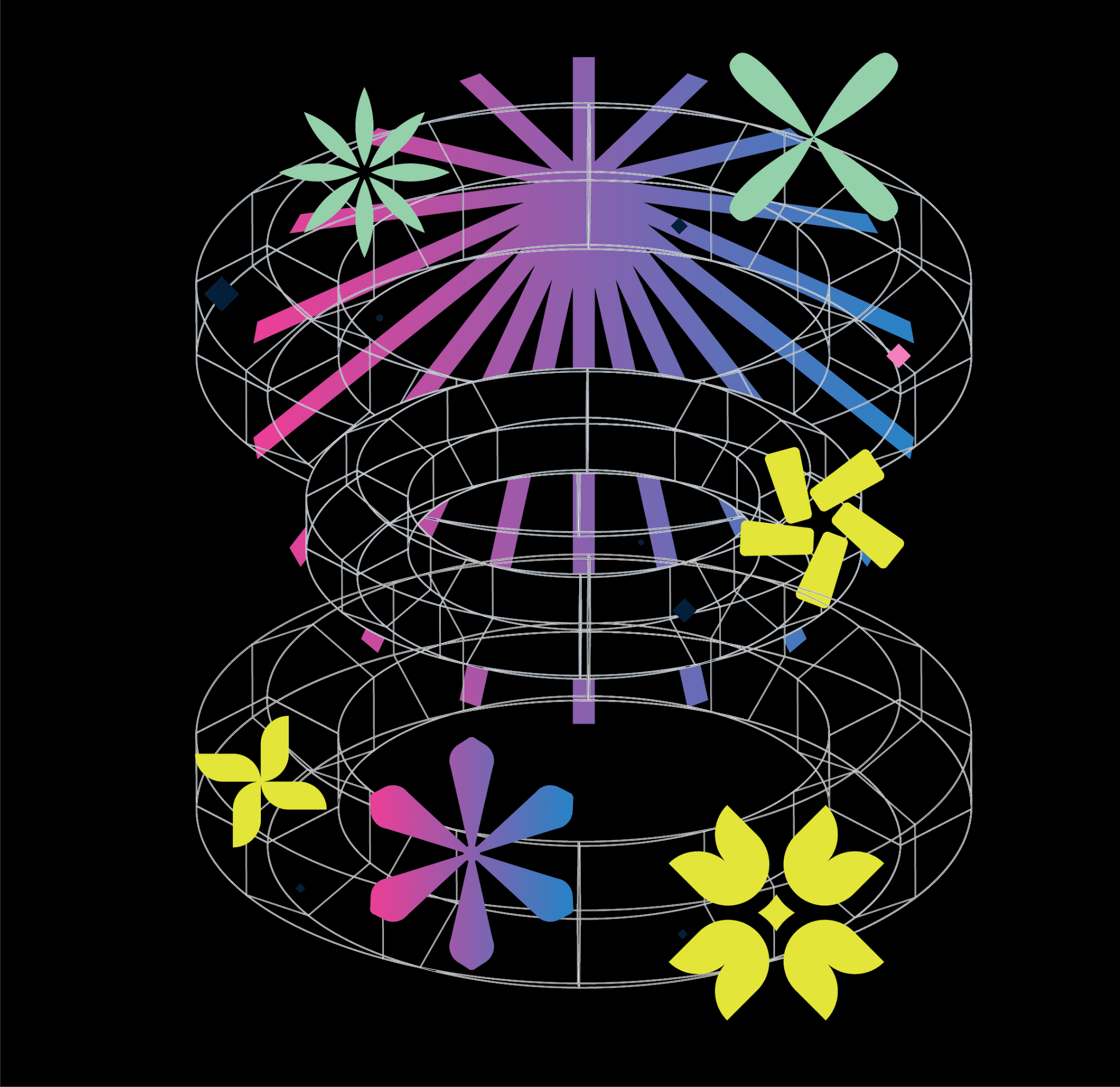 Magnetic repel image