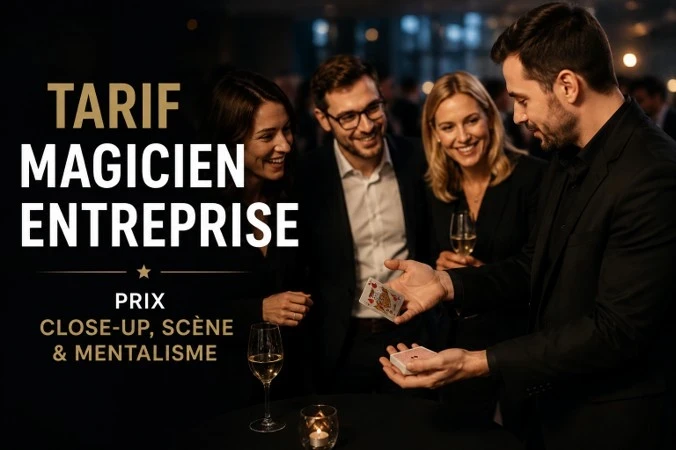 Tarif Magicien entreprise