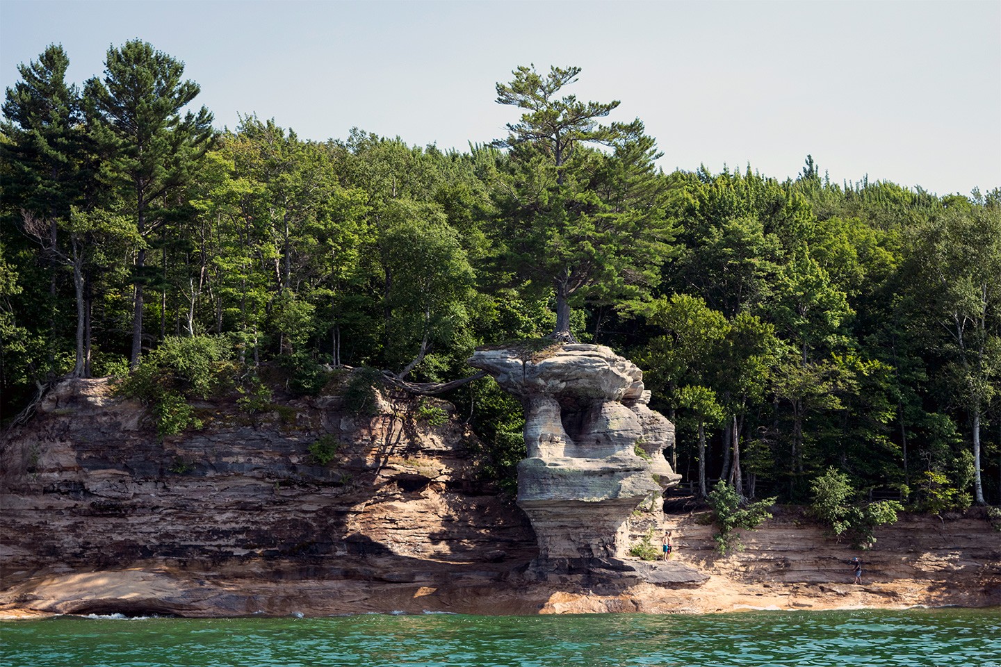 Chapel Rock at Pictured Rocks