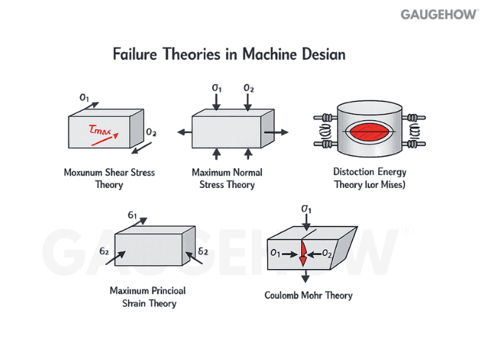 Failure theories in machine design