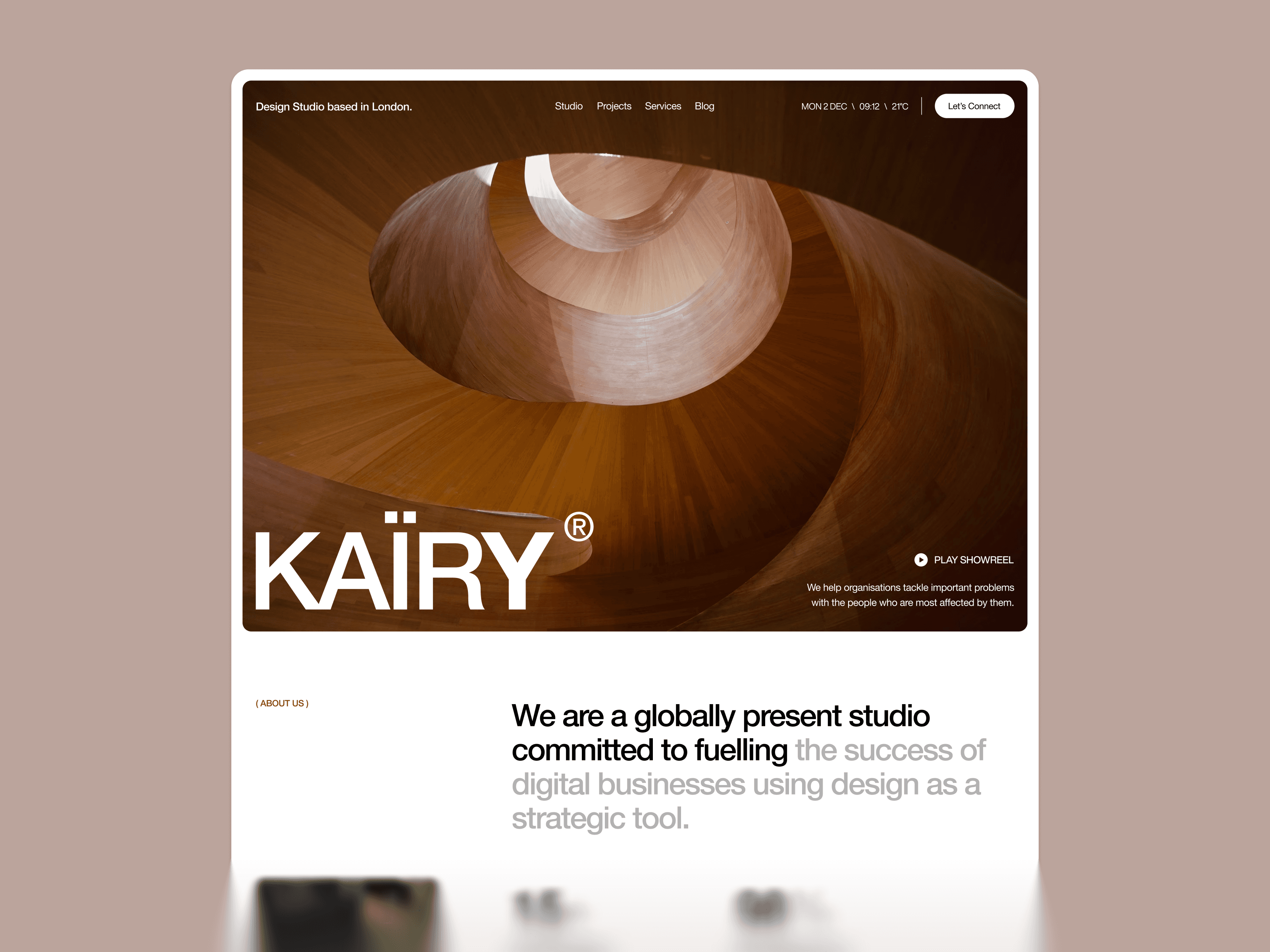 webflow agency template