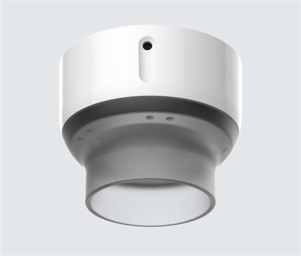 Top section of inhaler attachement.